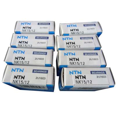 NK series NTN NK15/12 needle roller bearings 15*27*12mm for sewing machine