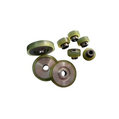 China Nylon Small Deep Groove Ball Bearings Roller Plastic Pulley Wheels with Bearings for Door Windows